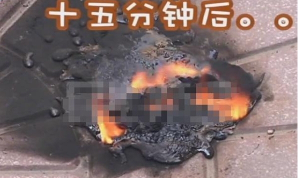 鄭州一老舊小區改造,外墻保溫材料一點就著?